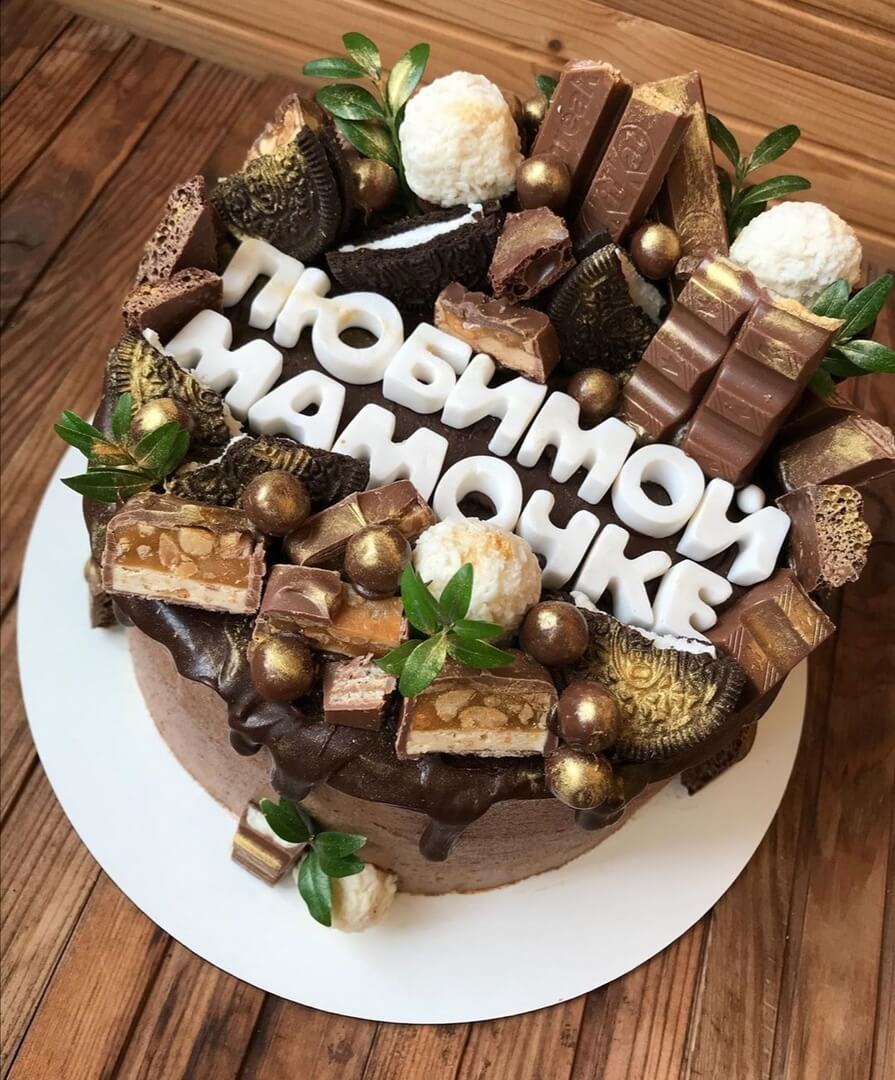 Торт "Много шоколада"