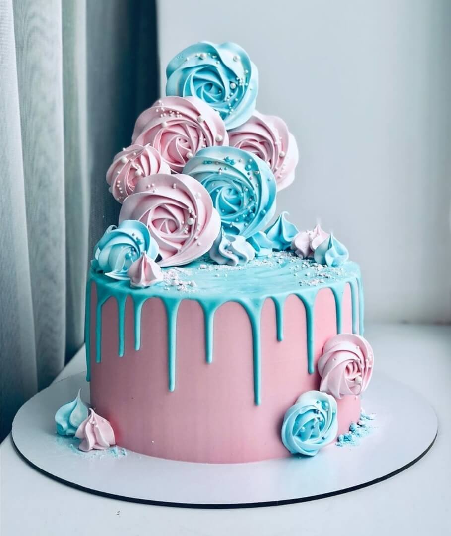 Торт "Зефирные облака"