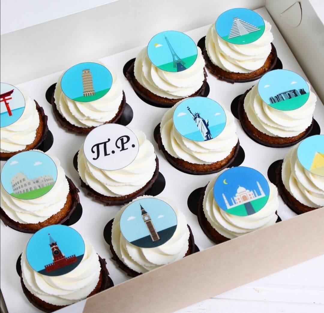 Капкейки "Путешествие"
