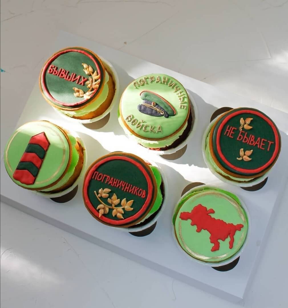 Капкейки "Пограничник"